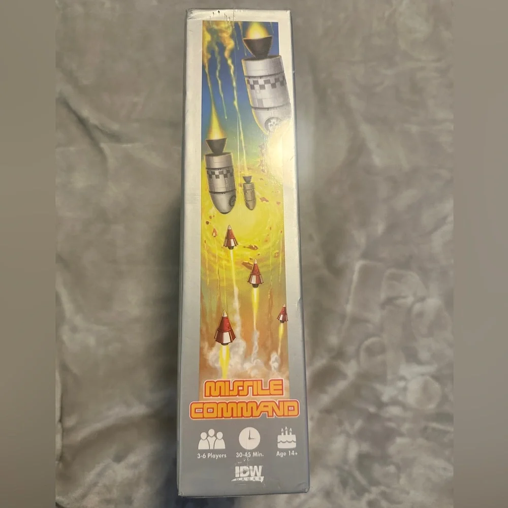 Atari's Missile Command Strategy BoardGame IDW Limited Edition atari 2600 SEALED